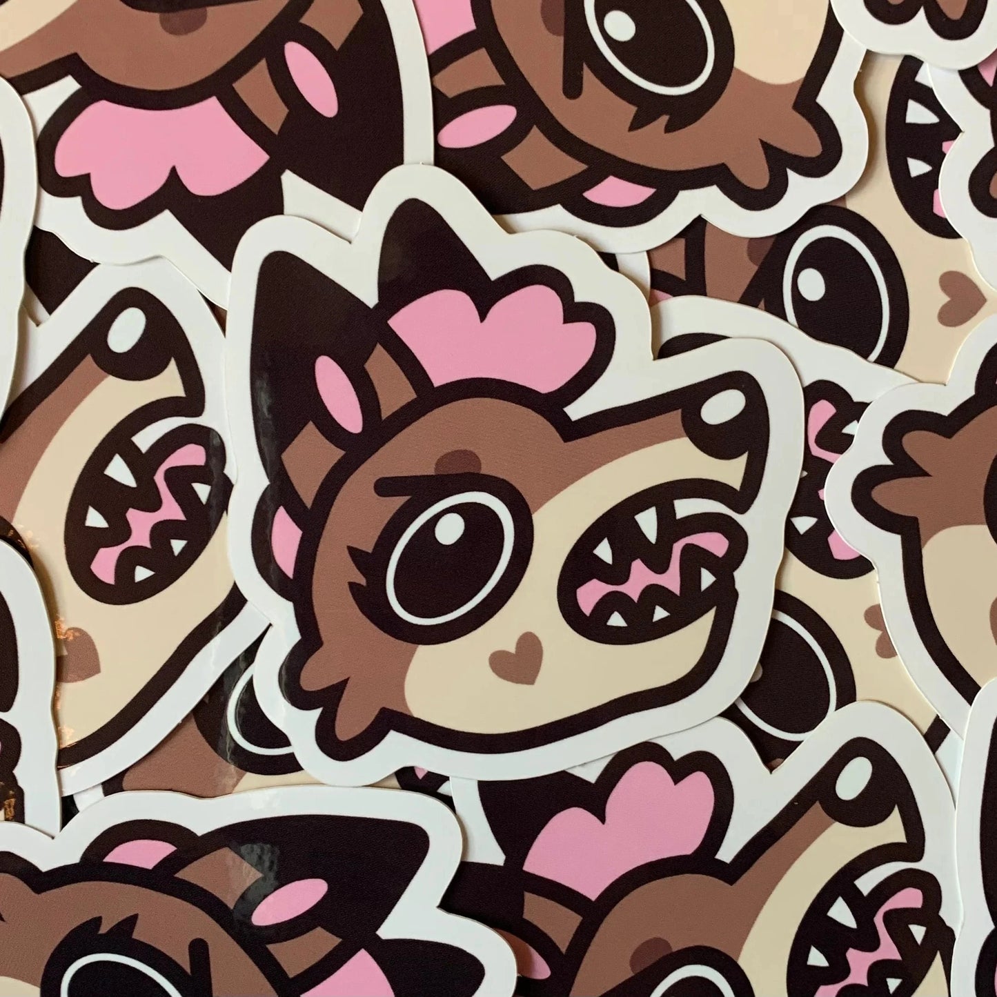 Bite N' Bark Vinyl Sticker