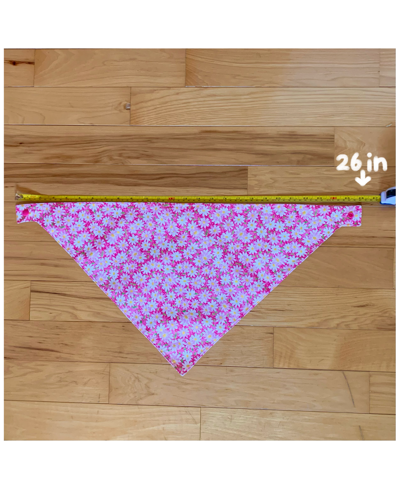Pink Daisies Bandana