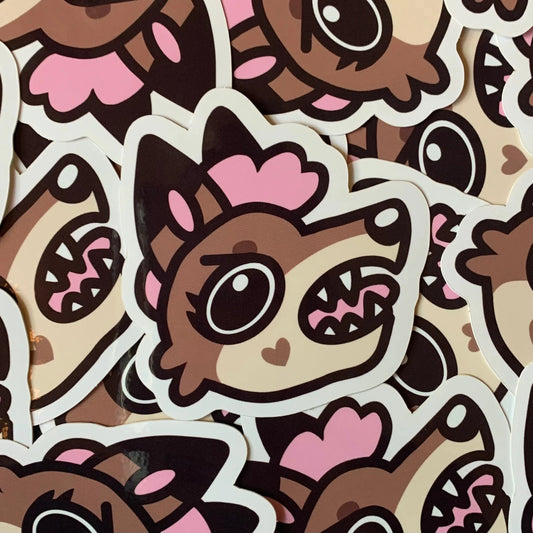Bite N' Bark Vinyl Sticker